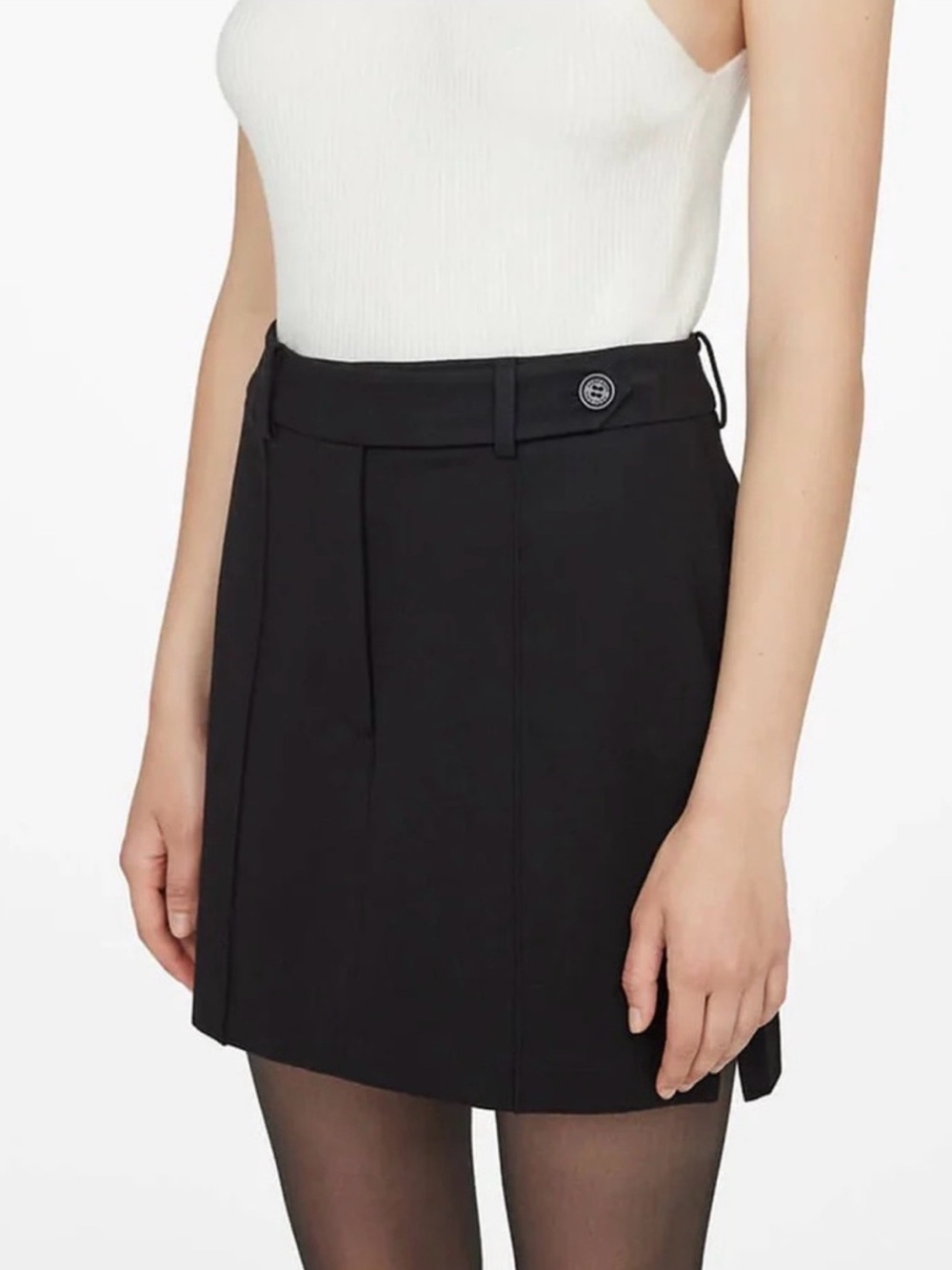 Anime Bing Nikita Black Mini Skirt Small